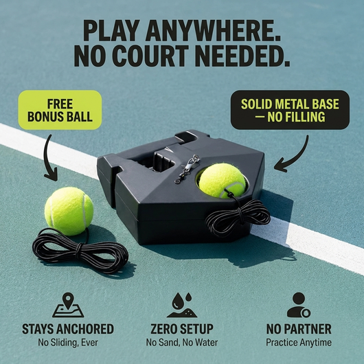RallyWorks — SoloPro™ Tennis Trainer