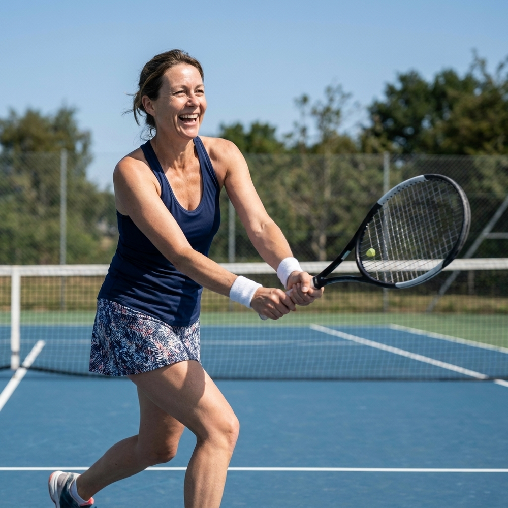 4. Tennis Doesn't Feel Like Exercise—And That's Exactly Why It Works